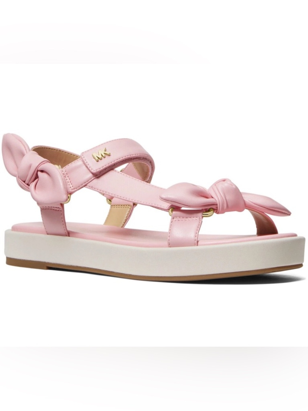 Michael Kors Phoebe Sandal Shell Pink Size 8 NEW BOX Hard To Find!!!!